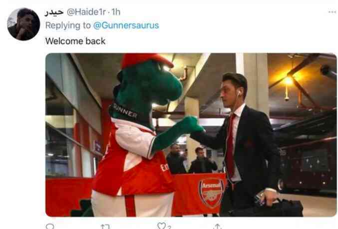 'Ozil won!' - Arsenal fans go crazy as key div returns to the Emirates Stadium - Bóng Đá
