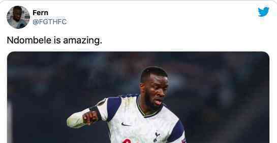 TOTTENHAM HOTSPUR: FANS BUZZ OVER NDOMBELE’S PERFORMANCE VS LUDOGORETS RAZGRAD - Bóng Đá