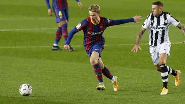 Tin bóng đá - Đả bại Levante, ~máy phối bóng~ Barca phá vỡ im lặng