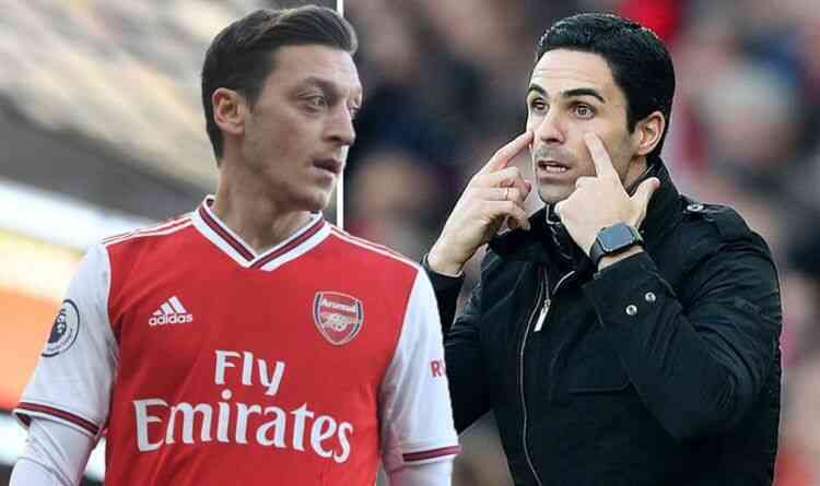 Tin bóng đá - Mesut Ozil gửi thông điệp ngắn gọn đến Mikel Arteta trước trận khai màn NHA