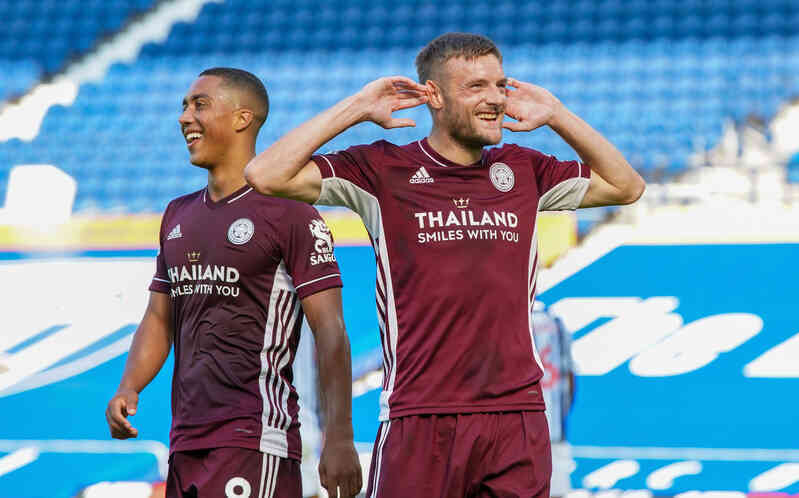 Tin bóng đá - Lập cú đúp, Vardy vượt cột mốc ghi bàn của Drogba ở EPL