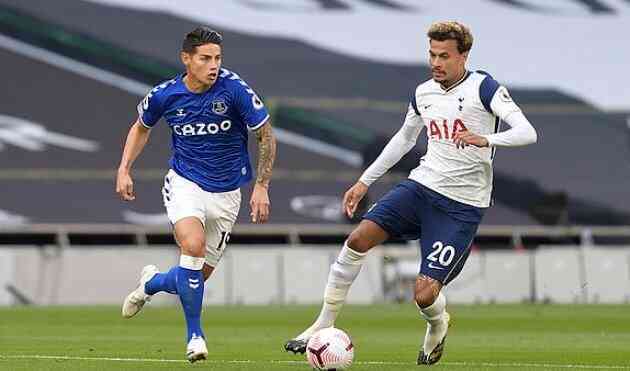 Tin bóng đá - Mourinho bất lực, Tottenham thất thủ trước dàn tân binh thượng hạng của Everton
