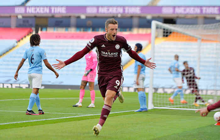 Tin bóng đá - Jamie Vardy: ~Đó là cách để chúng tôi vùi dập Man City ngay tại Etihad~