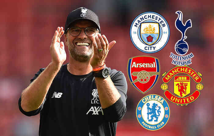 Tin bóng đá - Jurgen Klopp ~điểm danh~ 5 đội cạnh tranh chức vô địch NHA với Liverpool