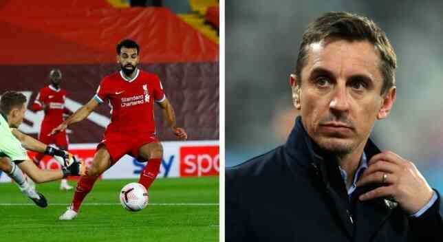 Tin bóng đá - Gary Neville: ~Salah có hành động quá ích kỷ~