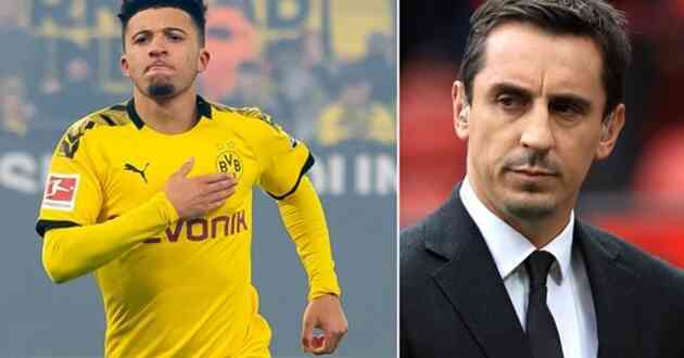 Tin bóng đá - Man Utd bị Dortmund chèn ép vụ Sancho, Neville đăng đàn nói 1 điều