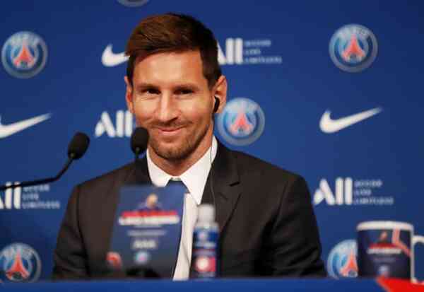 Tin bóng đá - CHÍNH THỨC! Họp báo ra mắt Messi: Đặt mục tiêu vô địch C1, sẵn sàng hạ gục Barca