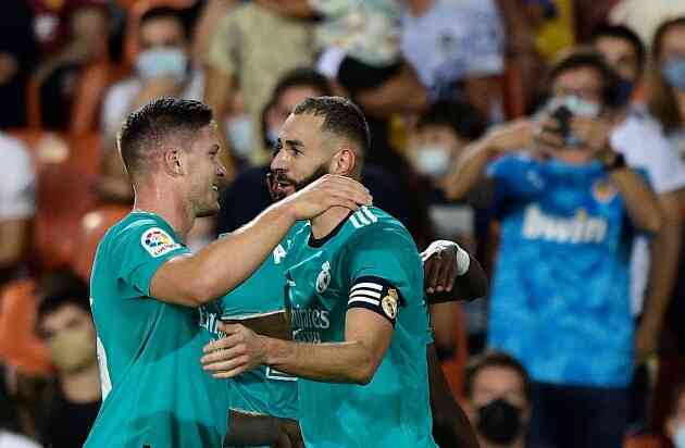 Tin bóng đá - Ghi 2 bàn trong 5 phút cuối, Real Madrid ngược dòng hạ Valencia