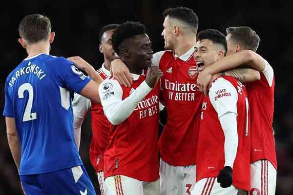 Tin bóng đá - Arsenal thắng đậm Everton: Phát minh của Mikel Arteta
