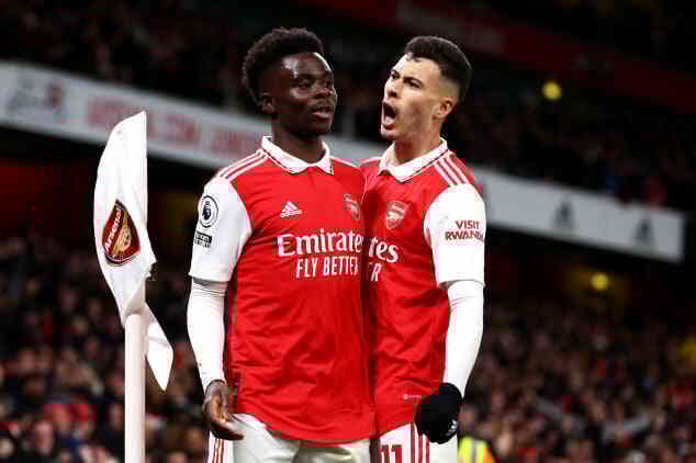 Tin bóng đá - Hủy diệt Everton, Saka và Arsenal đạt cột mốc khủng