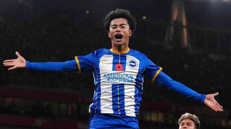 Kaoru Mitoma lại tỏa sáng ở Premier League - Bóng Đá