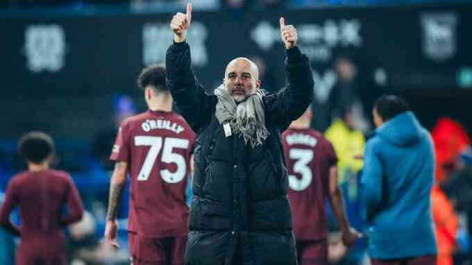 Guardiola: `Man City đã trở lại`