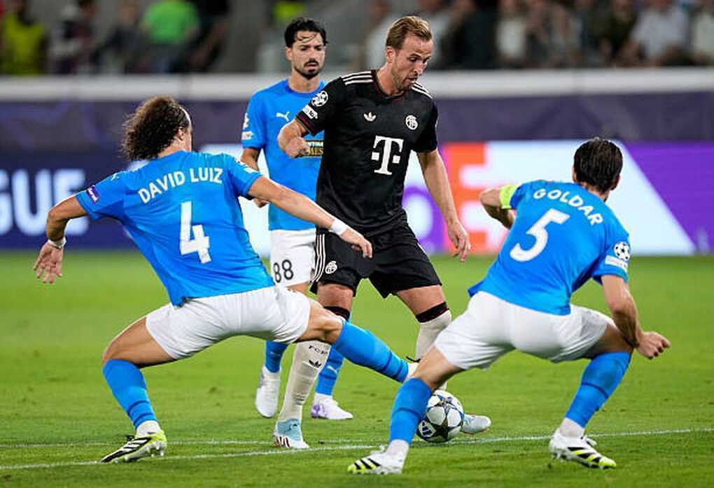 Harry Kane giúp Bayern Munich thắng đậm, Inter Milan đánh bại Slavia Prague