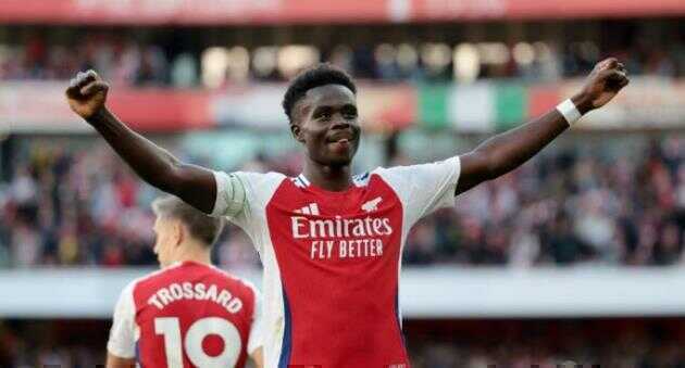 Saka là trụ cột của Arsenal.