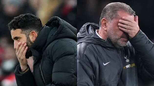 Ngoại hạng Anh trở lại: Amorim, Postecoglou - ai bị sa thải trước?