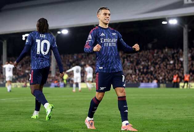 Arsenal thắng Fulham 1-0, giữ vững ngôi đầu Ngoại hạng Anh
