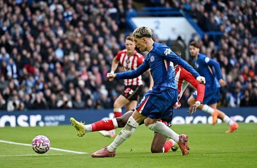 Garnacho dứt điểm uy lực, ghi bàn thắng đầu tiên cho Chelsea