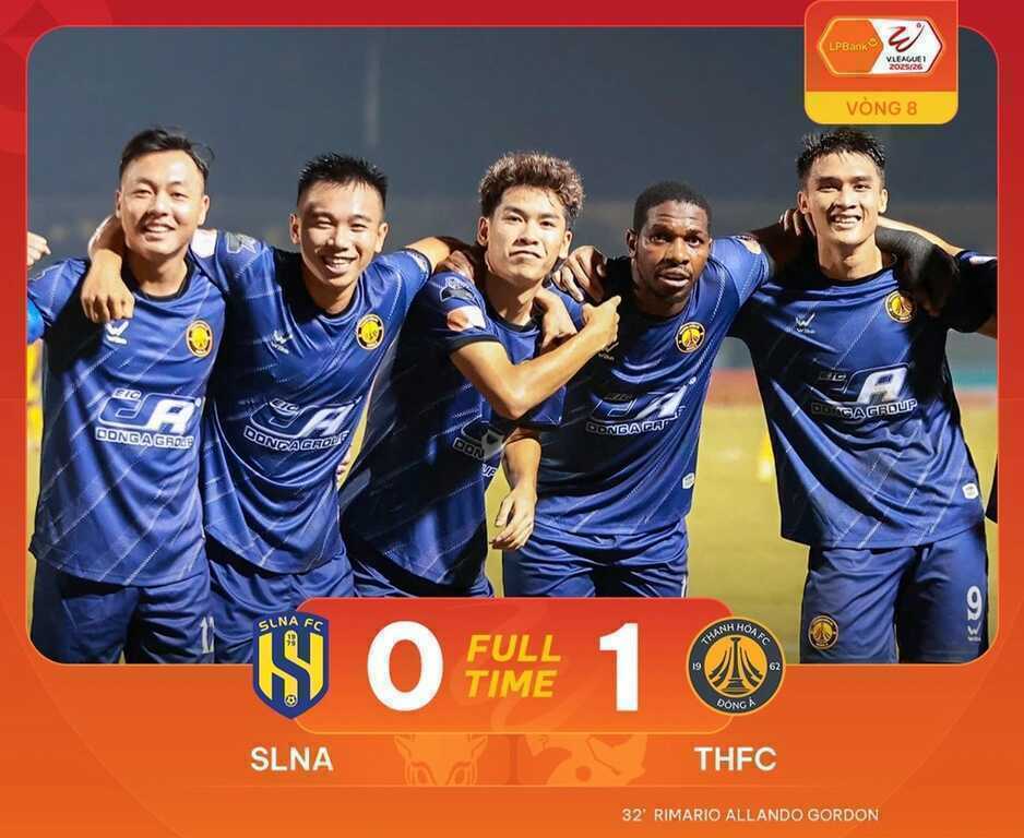CLB Thanh Hoá bất ngờ đánh bại SL Nghệ An, CLB Hải Phòng thắng HL Hà Tĩnh
