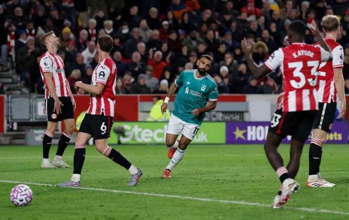 Liverpool thua trận thứ tư liên tiếp ở Ngoại hạng Anh