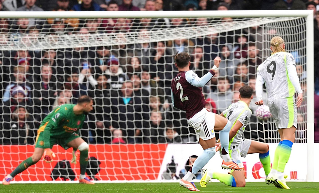 VAR từ chối Haaland, Man City gục ngã trên sân Aston Villa