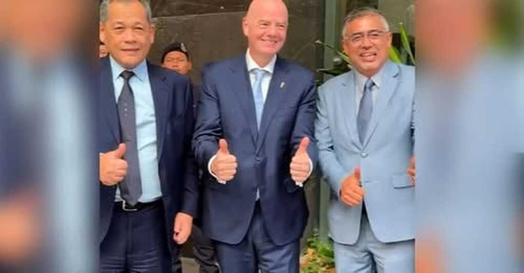 Thực hư vụ quan chức FAM bị đình chỉ vẫn gặp gỡ Chủ tịch FIFA