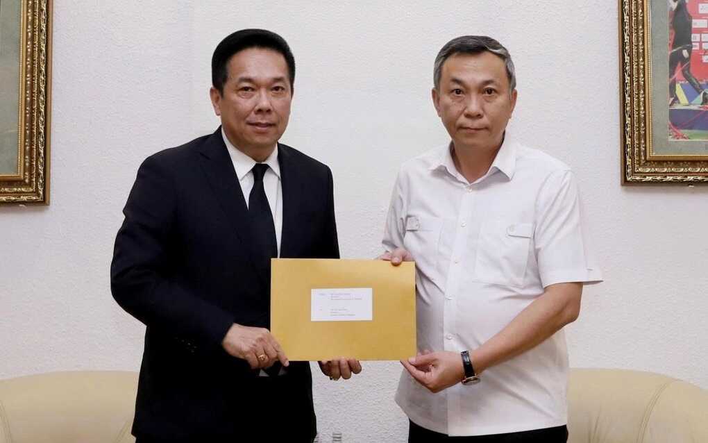 VFF ghi nhận lời xin lỗi của bóng đá Thái Lan vụ nhầm Quốc kỳ Việt Nam
