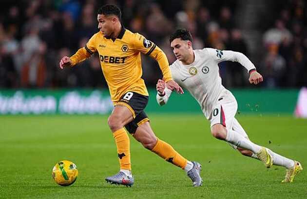 Facundo Buonanotte gây thất vọng tại Molineux.