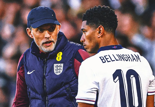 Mối quan hệ Tuchel - Bellingham có thể định hình tương lai tuyển Anh