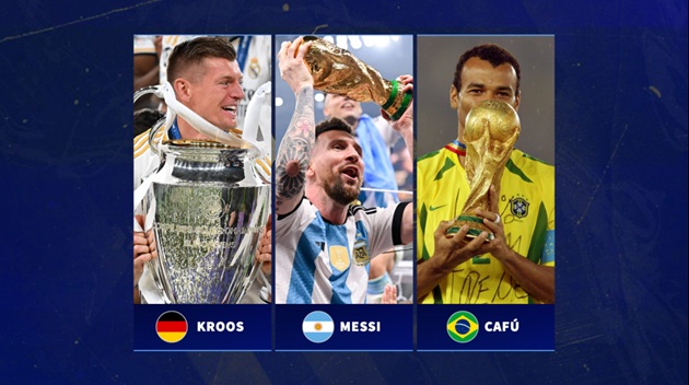 Những cầu thủ giành cả World Cup và C1 trong thế kỷ 21