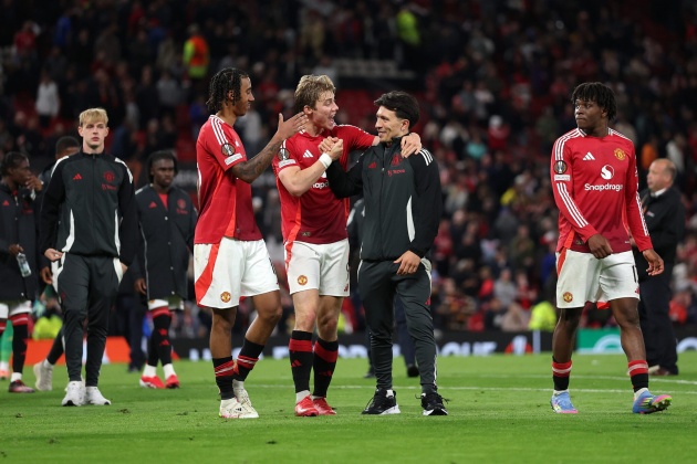 Martinez tập cùng tuyển Argentina, sẵn sàng trở lại đội hình Man United