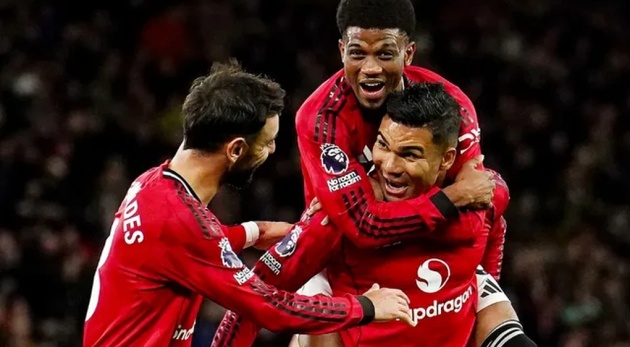 MU dần ổn định lối chơi dưới thời Amorim.