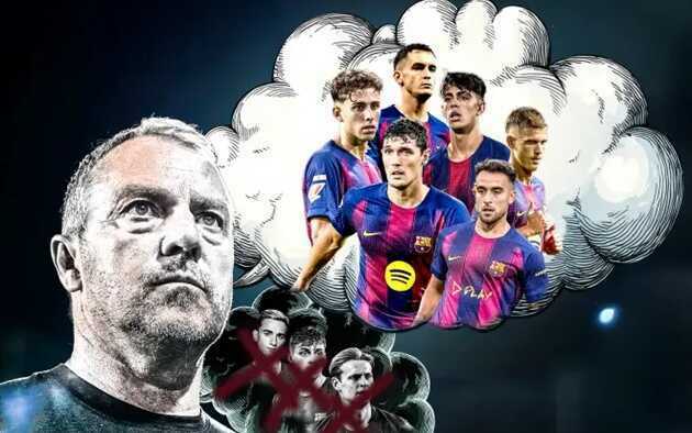Flick đối mặt bài toán lớn ở tuyến giữa Barca