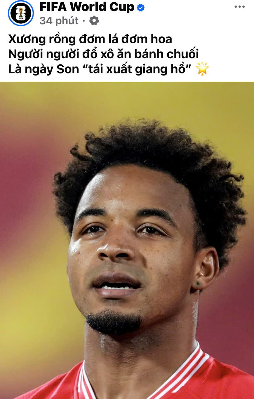 FIFA `bắt trend` siêu mặn, chúc mừng Xuân Son tái xuất rực rỡ