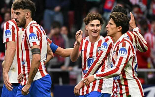 Griezmann và Alvarez nổ súng, Atletico kéo chuỗi bất bại trên sân nhà