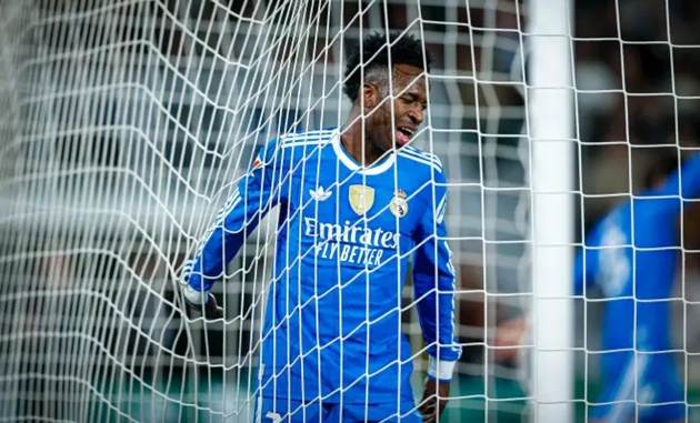 Khủng hoảng của Vinicius tại Real Madrid chưa có lối ra