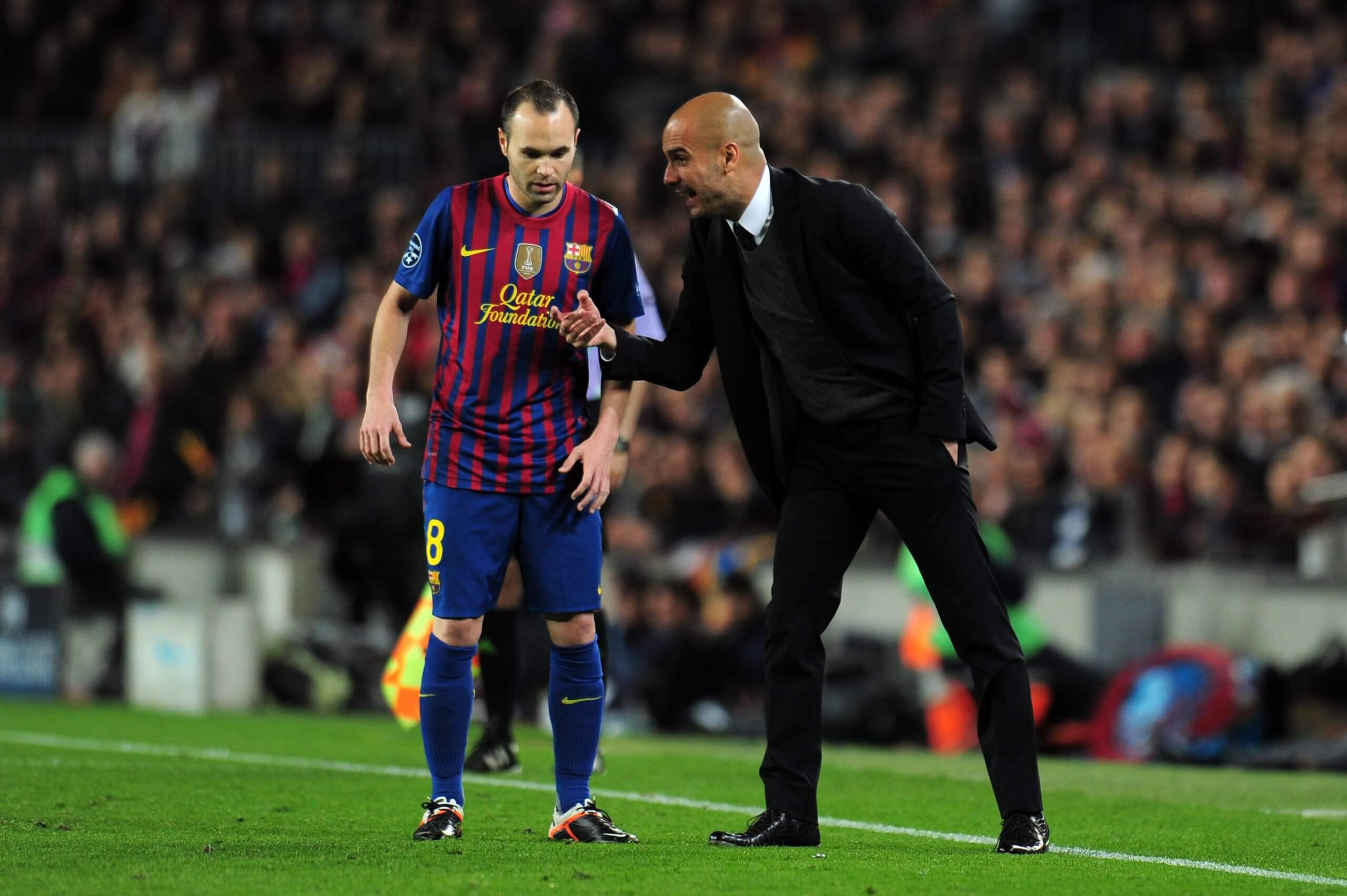 Pep chính là người từng tiên đoán về sự nghiệp vĩ đại của Iniesta