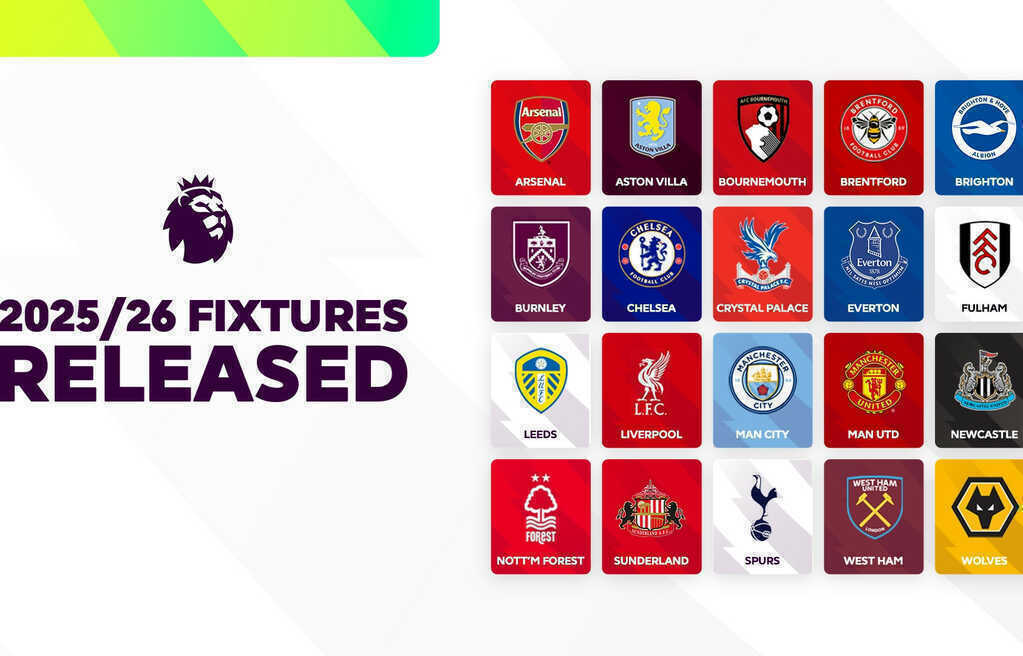 Lịch thi đấu bóng đá Ngoại hạng Anh 2025/26 mới nhất