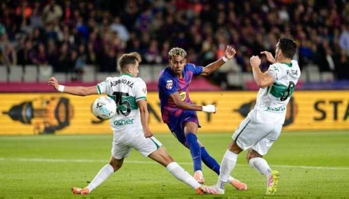 Barca tìm lại niềm vui trong trận Yamal hồi sinh