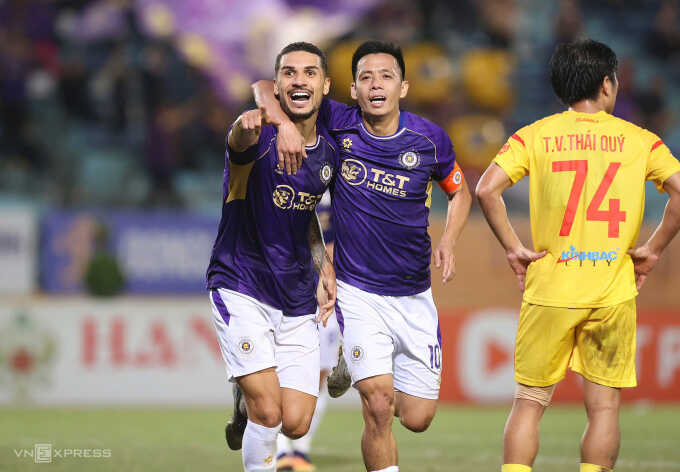 Hà Nội FC thắng đậm nhất từ đầu mùa 2025-2026