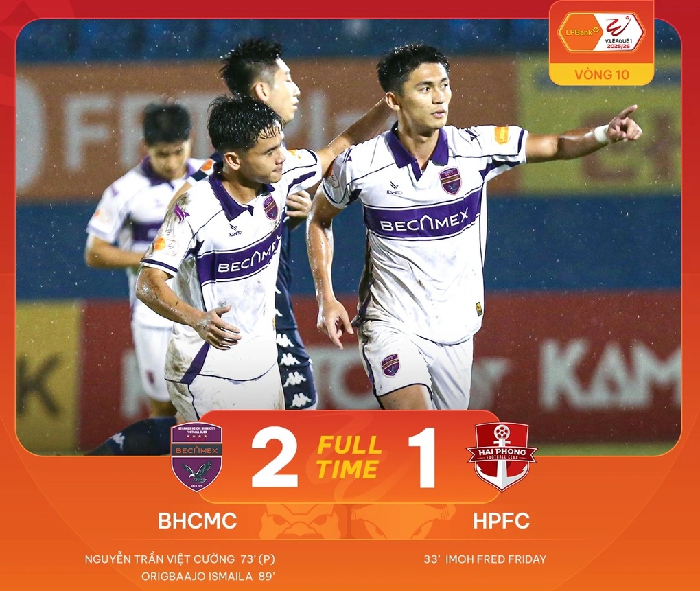 CLB Ninh Bình củng cố ngôi đầu V-League, bóng đá TPHCM trọn vẹn niềm vui - 2