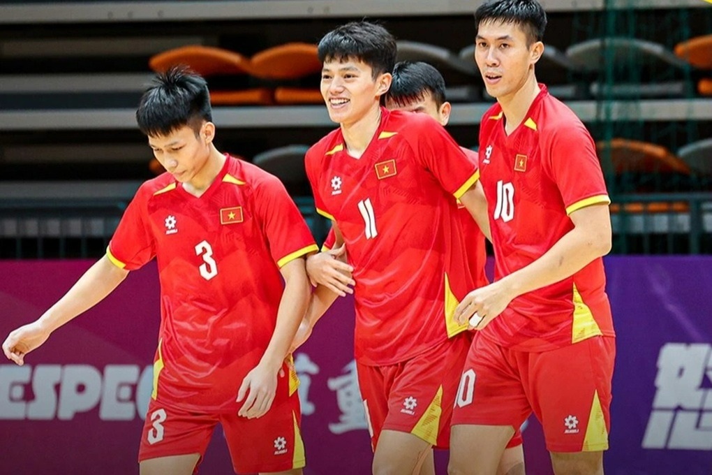 Tuyển futsal Việt Nam chung bảng với Thái Lan ở giải châu Á
