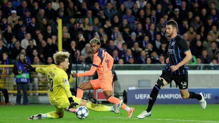 Yamal là điểm sáng của Barca.