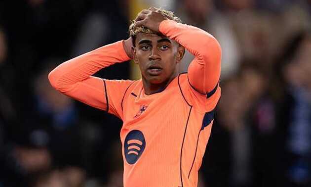 Yamal tỏa sáng nhưng tiếc nuối với trận hòa của Barca