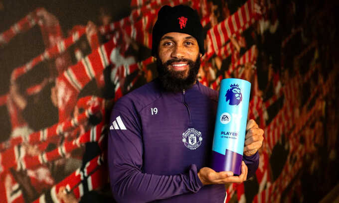 Tân binh của Man Utd hay nhất Ngoại hạng Anh tháng 10