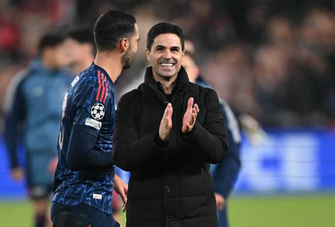Arteta: `Arsenal không cần những lời khen ngợi`