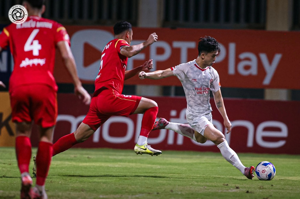 Gặp sự cố tắc đường, Thể Công Viettel chia điểm với PVF-CAND