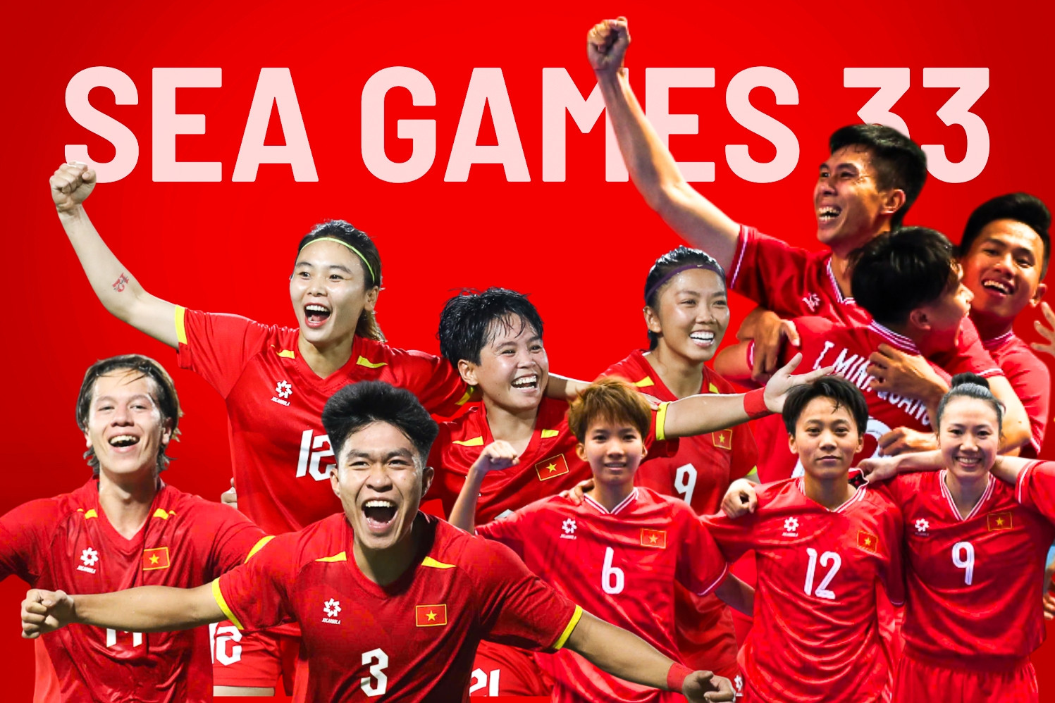 Lịch thi đấu của các đội tuyển Việt Nam tại SEA Games 33