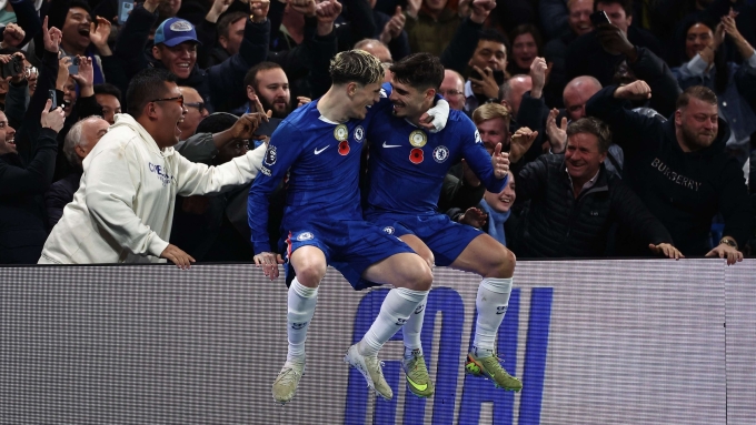 Garnacho góp công giúp Chelsea lên nhì bảng Ngoại hạng Anh