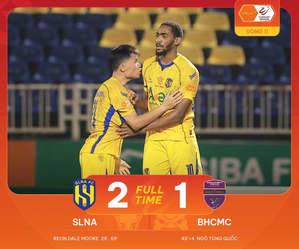 SL Nghệ An và CLB Hải Phòng giành chiến thắng quan trọng