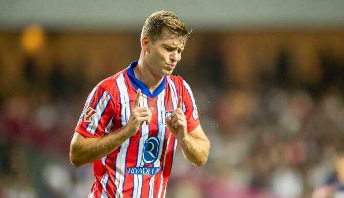  Alexander Sorloth là mũi nhọn đáng gờm.